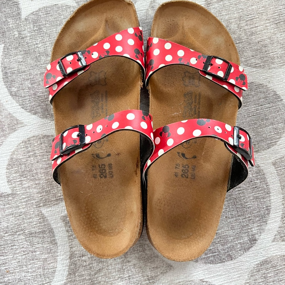 Minnie mouse disney birkenstock sandals